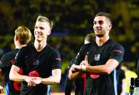 Barca recorded a narrow victory to regain the LaLiga lead