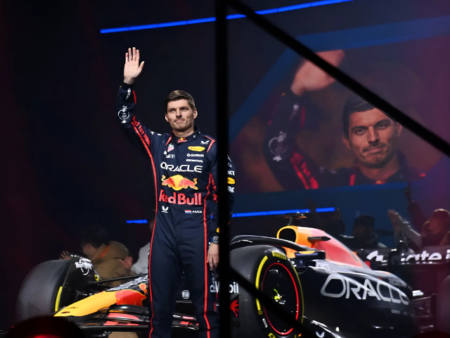 Max Verstappen, confident in his Red Bull upgrade, looks at his fifth F1 title
