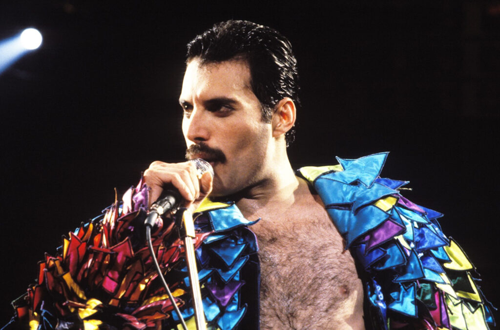 A graphic novel that tells the life story of Freddie Mercury