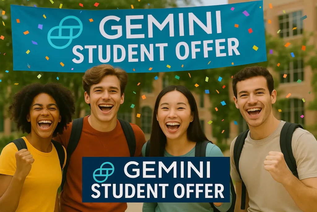 Gemini Student Offer