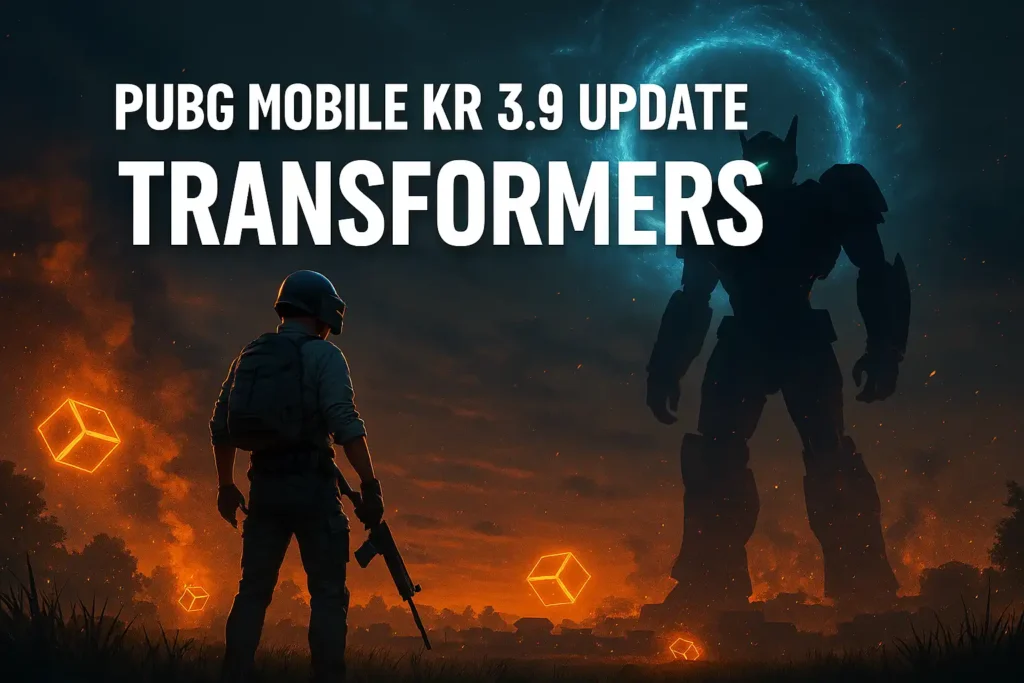 PUBG Mobile KR 3.9 Update Transformers Mode