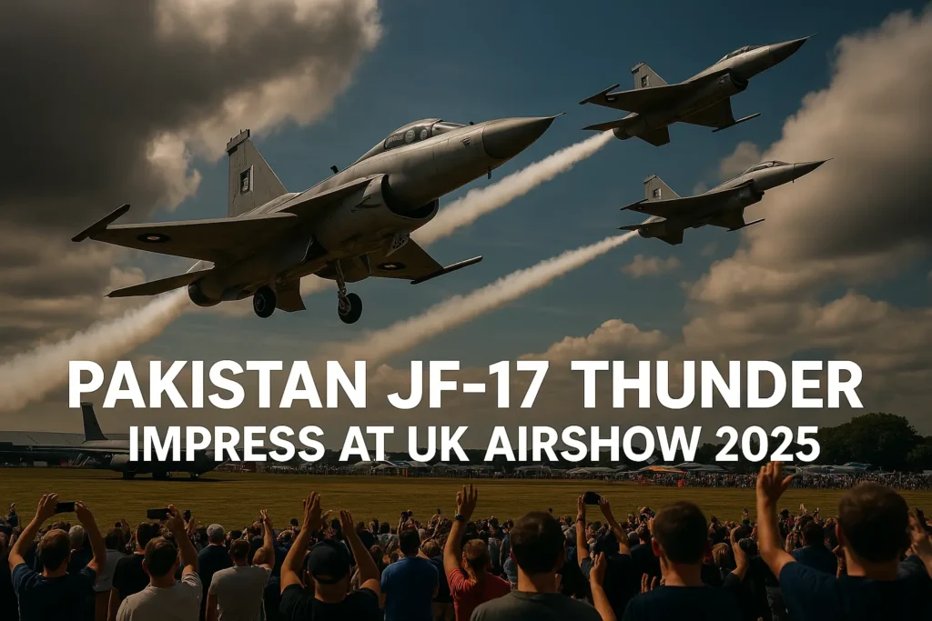 Pakistan Fighter Jets Impress at UK Airshow 2025