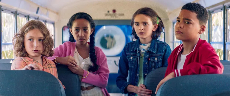 From left: Kalon Cox, Genesis Rose Brown, Bianca Belle and Jaxen Kenner.