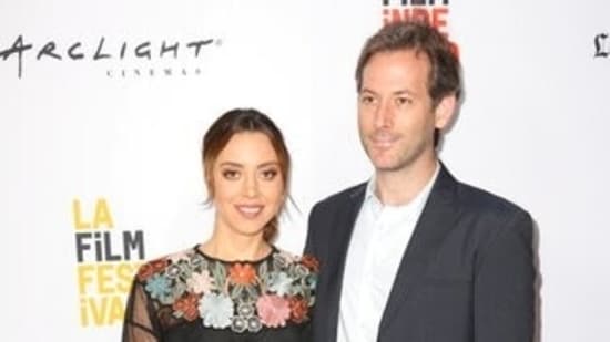 Aubrey Plaza is mourning the death of her husband, director Jeff Baena, who died at 47. (Willy Sanjuan/Invision/AP)