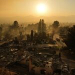 Los Angeles wildfire smoke