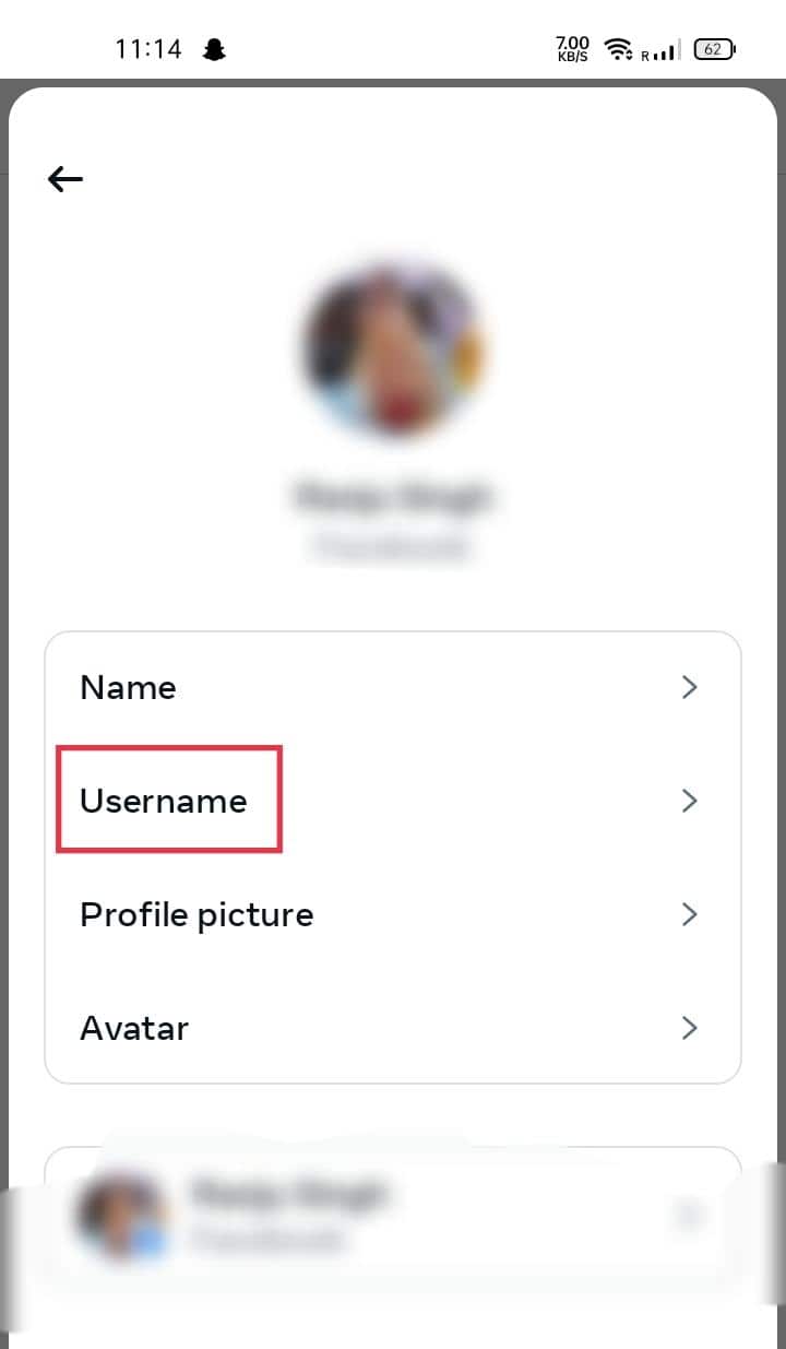 Click on username | How to Find a Facebook Username