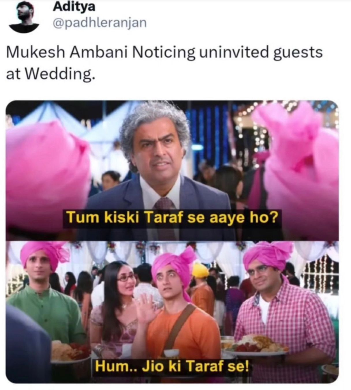 1740325140 647 Ambanis wedding attracts more memes than guests