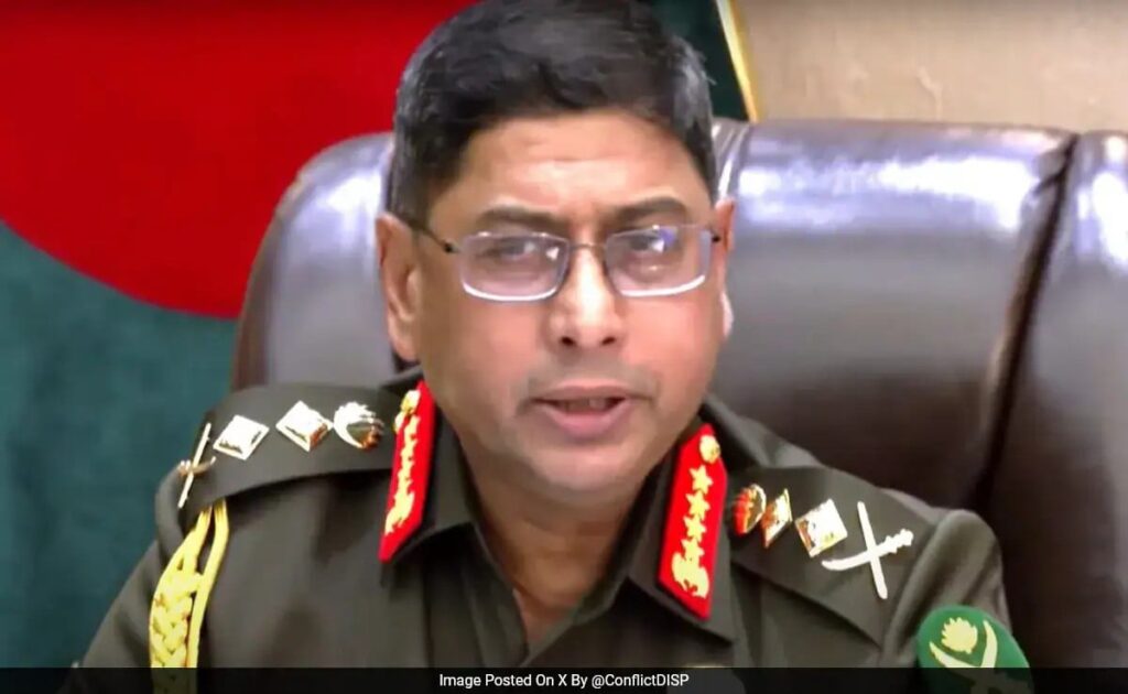 BD Army Secretary warns about the national crisis