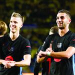 Barca recorded a narrow victory to regain the LaLiga lead