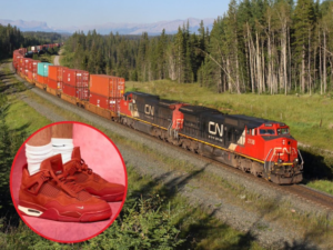 Nearly 2,000 Nike Air Jordans stolen in an Arizona Train robbery worth over $440,000