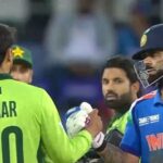 Virat Kohli thanks Abrar Ahmed during the CT match